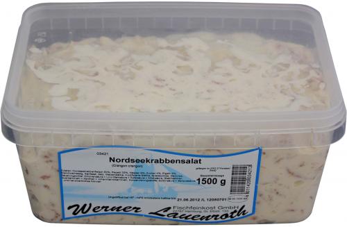 Nordseekrabbensalat in cremiger Mayonnaise 1500g